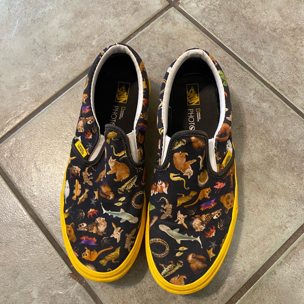 Vans National Geographic Slip-On Sneakers